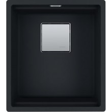 Franke Kubus 2 KNG 110-37, 410x460 mm, fragranitový dřez, Matná černá 125.0670.899