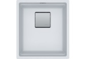 Franke Kubus 2 KNG 110-37, 410 x 460 mm, fragranitový dřez, Bílá led 125.0672.041