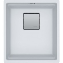 Franke Kubus KNG 110-37, 410x460 mm, fragranitový dřez, Bílá led 125.0672.041