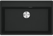 Franke Maris MRG 610-72 RTL, 760x510 mm, Fragranitový dřez, Matná černá 114.0738.548