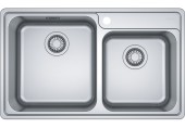 Franke BCX 220-38-32, 790x480, Dřez, Nerez 127.0738.579