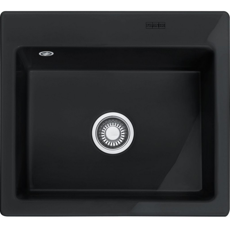 Franke MTK 610-58 Dřez Onyx, bez sifonu, e.click 124.0335.851