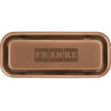 Franke Krytka skrytého přepadu hranatá, Celonerez, Měděná 133.0630.057
