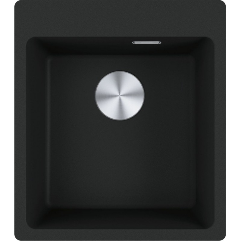 Franke MRG 610-39 FTL Dřez, Matná černá 440x500 ,sifon 114.0661.448