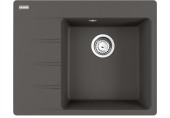 Franke Centro CNG 611-62 TL/7, 620x500 mm, fragranitový dřez, Šedá břidlice 114.0713.948