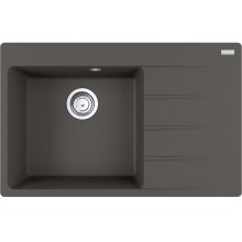 Franke Centro CNG 611-78 TL/2, 780x500 mm, fragranitový dřez, Šedá břidlice 114.0713.981