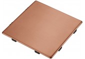 Franke Krytka ventilu hranatá, Celonerez, Měděná 112.0717.420