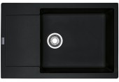 BAZAR Franke Maris MRG 611-78 BB, 780 x 500 mm, fragranitový dřez, onyx 114.0363.187 POŠK. OBAL, VYVRTANÝ OTVOR!!