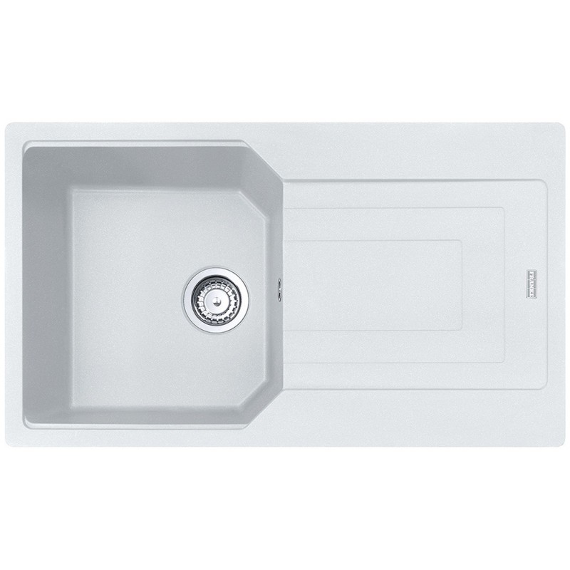Franke Urban UBG 611-86, 860x500 mm, fragranitový dřez, bílá led 114.0700.109