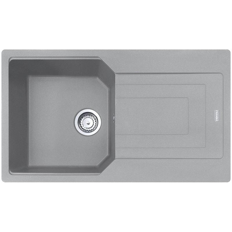 Franke Urban UBG 611-86, 860x500 mm, fragranitový dřez, šedý kámen 114.0700.115