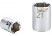FORTUM hlavice nástrčná 1/2", 9mm, L 38mm, 61CrV5, 4700409