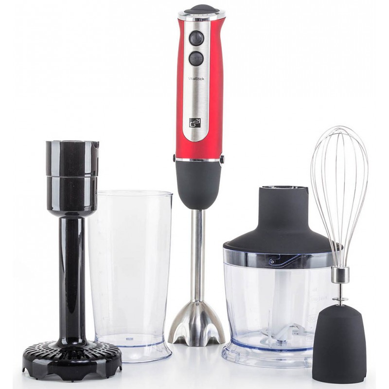 G21 Mixér VitalStick 800 W, Red / Black 600866 G21 Mixér VitalStick 800 W, Red / Black 600866