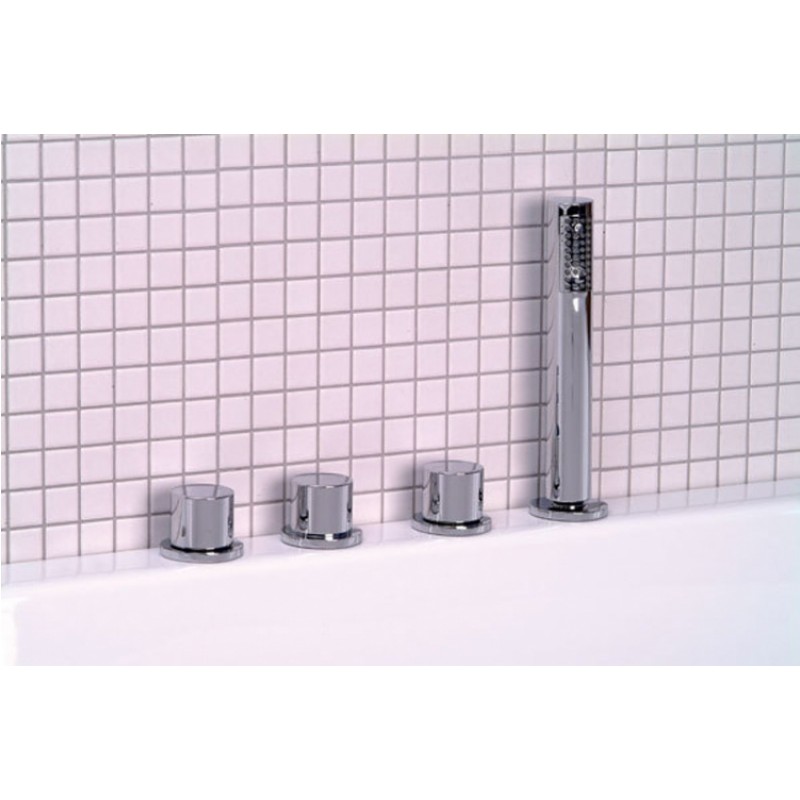 SAPHO GOTECH4 Čtyřotvorová termostatická baterie na okraj vany