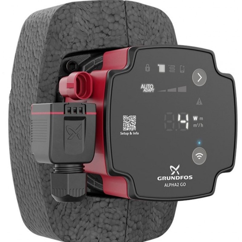 Grundfos ALPHA2 GO 25-40 130 220-240V 9H AD0 Oběhové čerpadlo 93074226 Grundfos ALPHA2 GO 25-40 130 220-240V 9H AD0 Oběhové čerpadlo 93074226