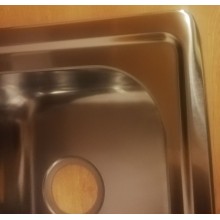 VÝPRODEJ ALVEUS ELEGANT 40 kuchyňský dřez nerez, 810 x 510 mm, satin 1009383 POŠKOZENÝ!!