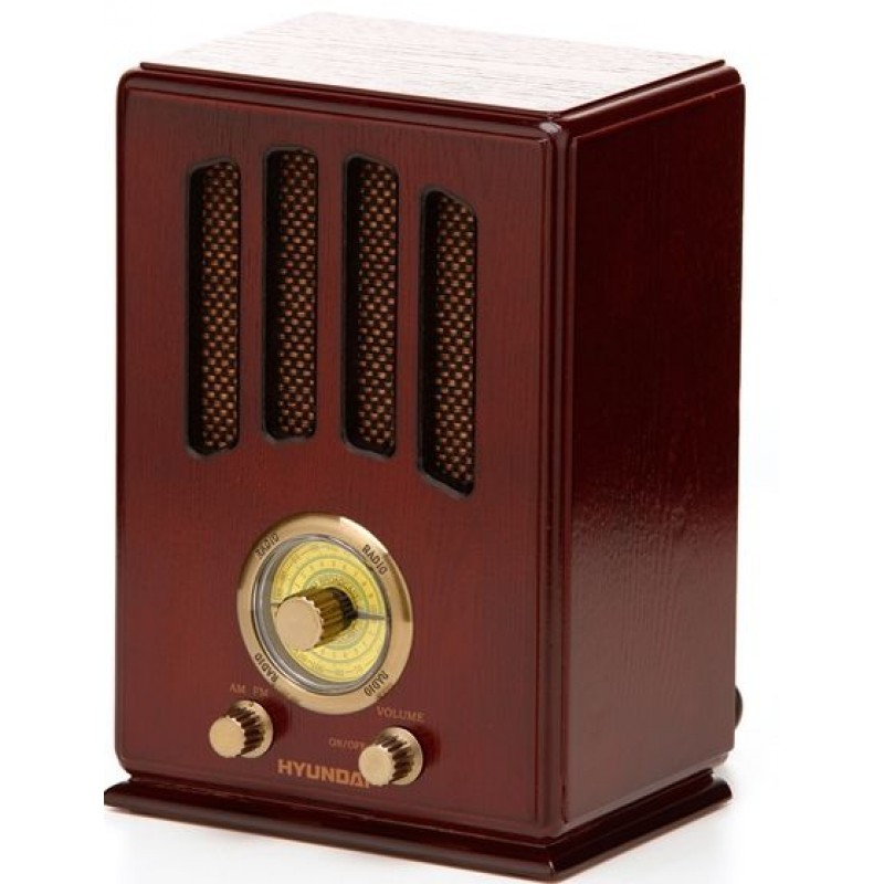 HYUNDAI RA 104 Retro radiopřijímač, třešeň