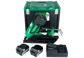 BAZAR HiKOKI NR1890DBCLWQZ Aku hřebíkovačka (18V/2x5,0Ah)+ HitBox PO SERVISE, POUŽITO!!