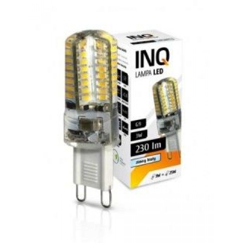 INQ LED žárovka, G9 3W studená bílá IN712049 INQ LED žárovka, G9 3W studená bílá IN712049