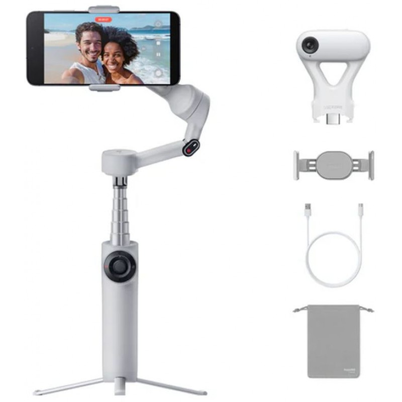 Insta360 Flow 2 AI Tracker Bundle (šedá) INST911 Insta360 Flow 2 AI Tracker Bundle (šedá) INST911