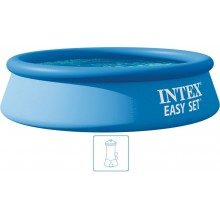 INTEX Easy Set Pool Bazén 244 x 61 cm s kartušovou filtrační pumpou 28108GN