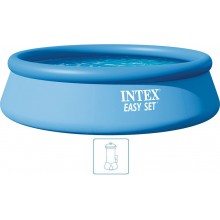 INTEX Easy Set Pool Bazén 396 x 84 cm s kartušovou filtrační pumpou 28142NP
