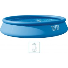 INTEX Easy Set Pool Bazén 457 x 84 cm s kartušovou filtrační pumpou 28158GN