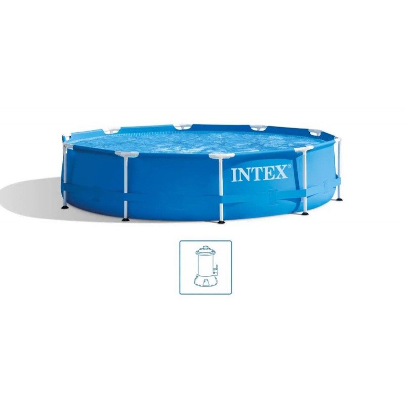 INTEX METAL FRAME Bazén 305 x 76 cm s filtrací 12V 28202GN INTEX METAL FRAME Bazén 305 x 76 cm s filtrací 12V 28202GN