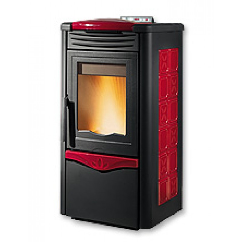 Extraflame Kamna krbová na pelety Irina 12 kW bordo Extraflame Kamna krbová na pelety Irina 12 kW bordo