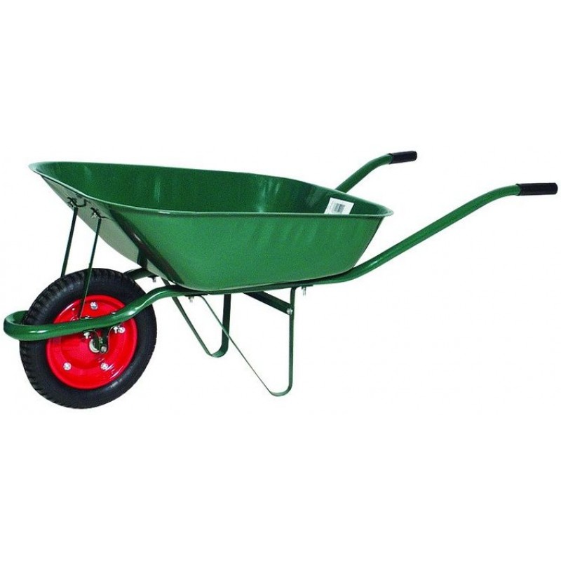 J.A.D. TOOLS Kolečko zahradnické s nafukovacím kolem 60 l J.A.D. TOOLS Kolečko zahradnické s nafukovacím kolem 60 l