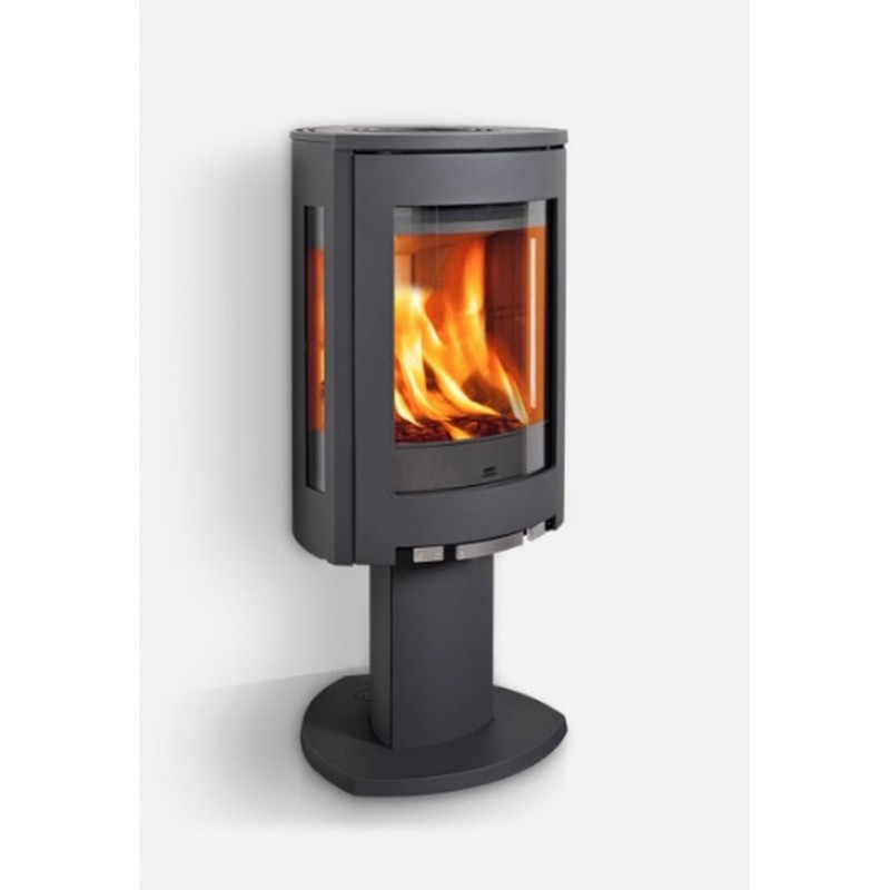 Jotul F 373 CB krbová kamna černý lak, topeniště s litinovou nohou 350972+350974 Jotul F 373 CB krbová kamna černý lak, topeniště s litinovou nohou 350972+350974