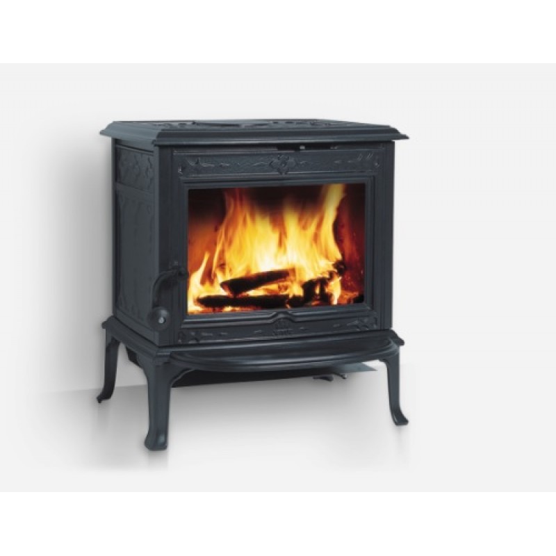 Jotul F 100 CB krbová kamna černý lak, SE bez příček ve dvířkách 350794