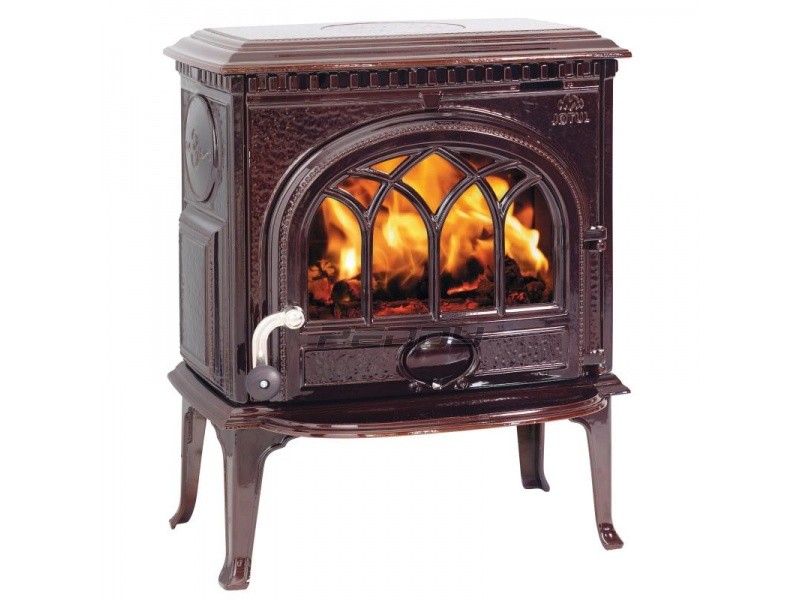 Jotul F 3 TD krbová kamna hnědá majolika 351236 Jotul F 3 TD krbová kamna hnědá majolika 351236