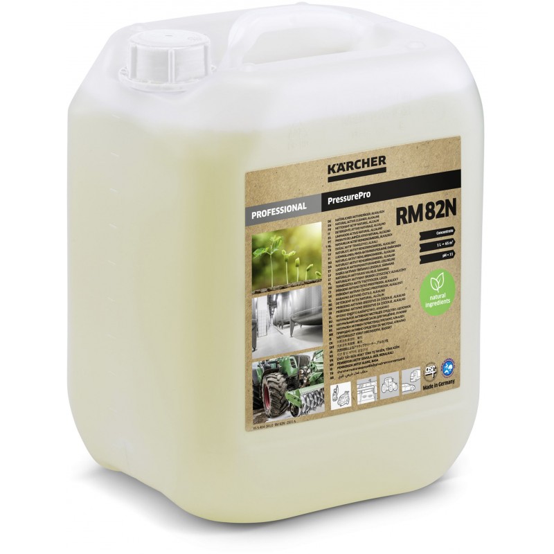KÄRCHER PressurePro RM 82N Přírodní aktivní čistič alkalický (10L) 6.296-195.0 KÄRCHER PressurePro RM 82N Přírodní aktivní čistič alkalický (10L) 6.296-195.0