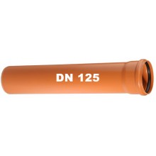 OSMA KGEM kanalizační trubka s hrdlem SN4, DN 125/ 500 mm 221000