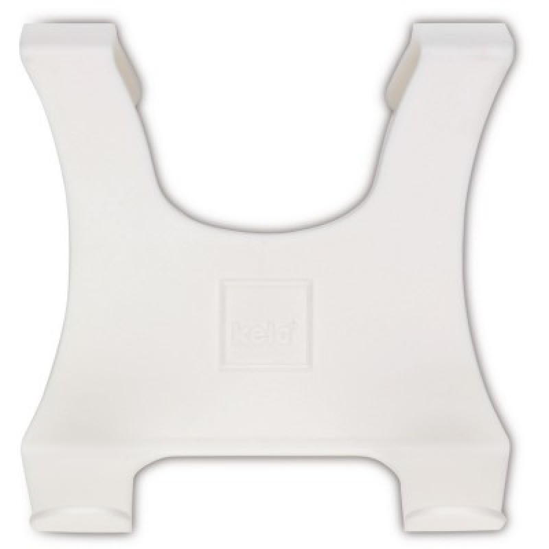 KELA Univerzální set - hák VERSA 2ks, plast, bílý KL-22536