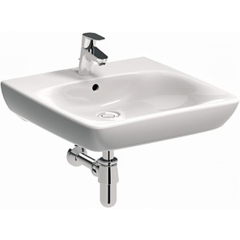 KOLO Nova Pro Bez Bariér umyvadlo pro tělesně postižené, 55 cm, s otvorem pro baterii, M38155000