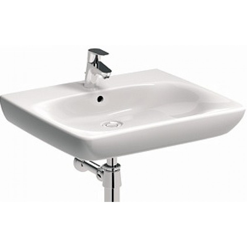 KOLO Nova Pro Bez Bariér umyvadlo pro tělesně postižené, 65 cm, s otvorem pro baterii, bez přepadu M38465000