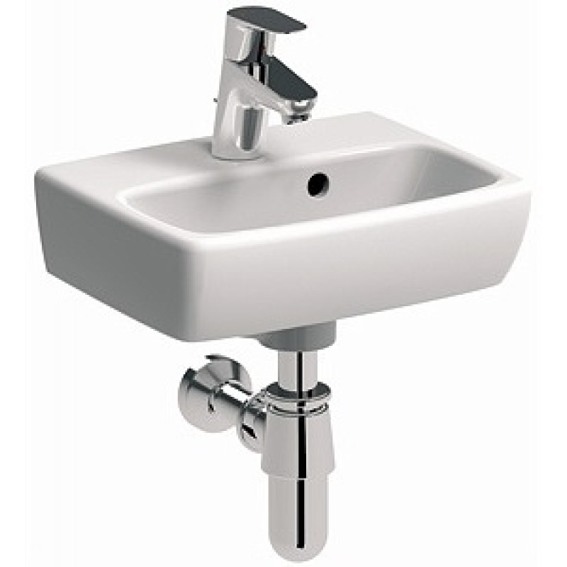 KOLO Nova Pro umývátko, pravoúhlé, 36 cm, s otvorem pro baterii, s přepadem M32137000 KOLO Nova Pro umývátko, pravoúhlé, 36 cm, s otvorem pro baterii, s přepadem M32137000