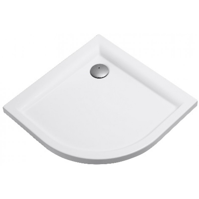 KOLO Pacifik čtvrtkruhová sprchová vanička 90 x 90 cm, Antislide XBN0790101