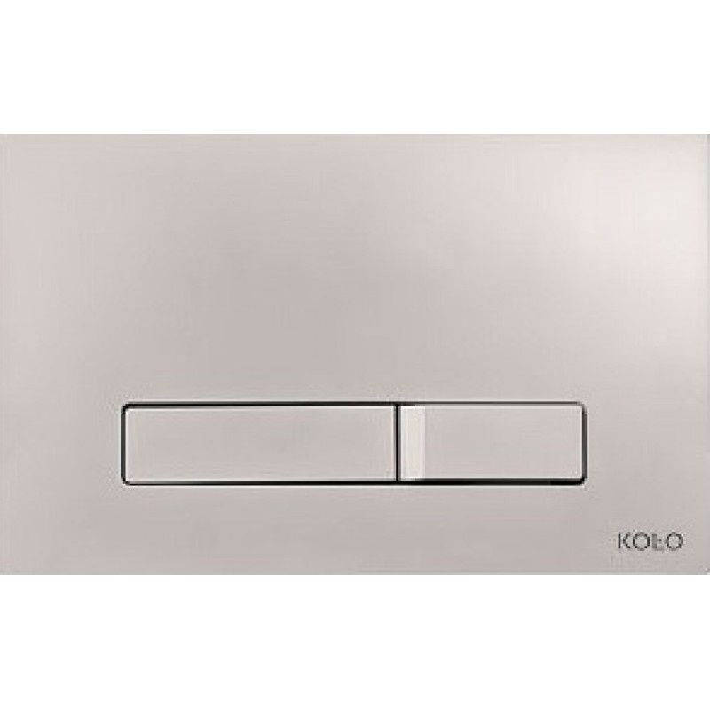 KOLO Elegant ovládací tlačítko pro instalační modul, matný chrom 94151003 KOLO Elegant ovládací tlačítko pro instalační modul, matný chrom 94151003