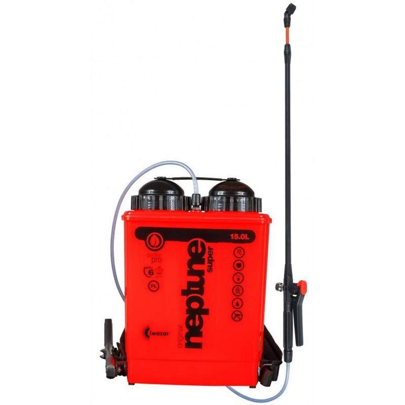 KWAZAR Neptun Super zádový tlakový postřikovač 15 l