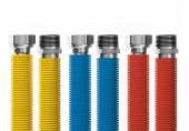 MERABELL Flexi Připojovací set R1/2"-G1/2"30-60cm-3ks hadice (modrá, červená, žlutá) M0046