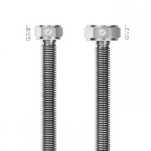 MERABELL Toaletní hadice Aqua Classic G3/8"-G1/2",80cm M0071