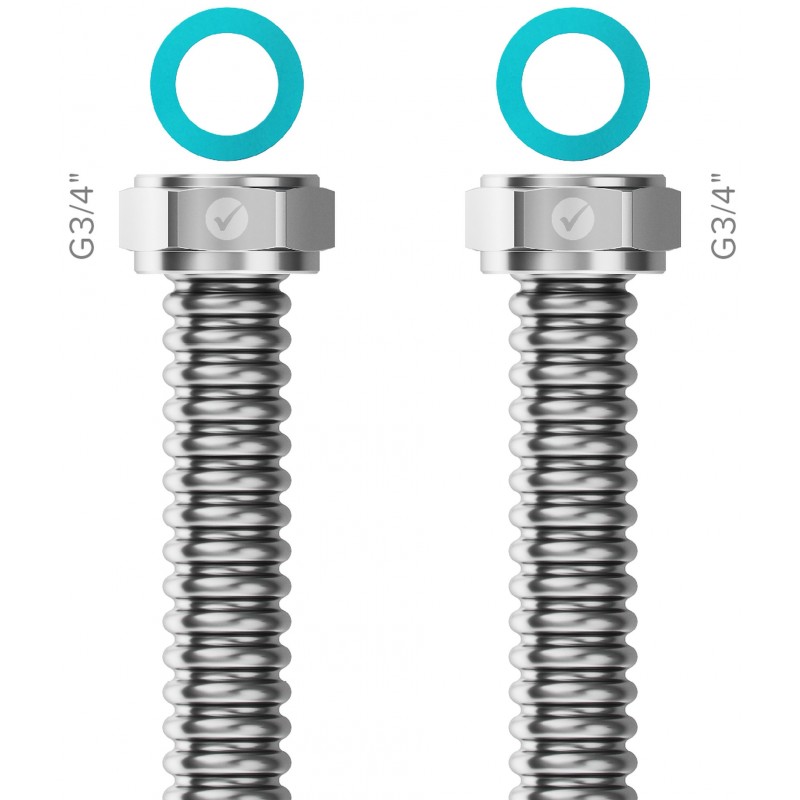 MERABELL READY! Nerezová trubka G3/4"-G3/4" délka 40cm M0418