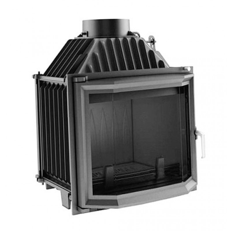 KRATKI MAJA/PR 12 kW krbová vložka teplovzdušná, prizmatické sklo KRATKI MAJA/PR 12 kW krbová vložka teplovzdušná, prizmatické sklo