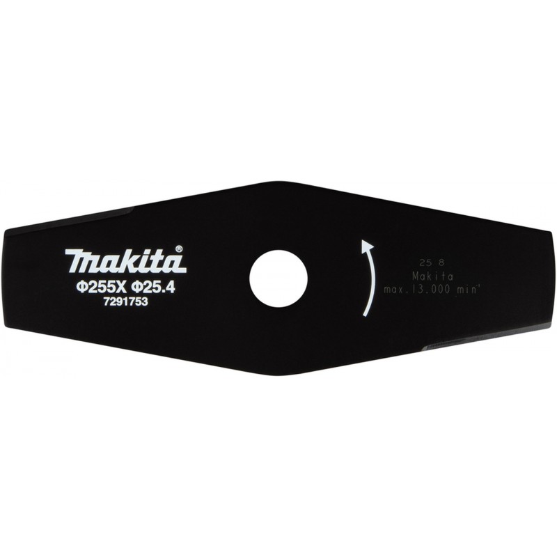 MAKITA 1916D8-0 Nůž žací 2 zubý 255x25,4x2,5mm=old 198345-9 MAKITA 1916D8-0 Nůž žací 2 zubý 255x25,4x2,5mm=old 198345-9