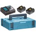 MAKITA 198116-4 Sada Li-ion LXT 18V 2xBL1860B + DC18RC nabíječka + kufr