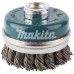 MAKITA D-24131 miskovitý kartáč z ocelového drátu,splétaný drát 0,5mm,75mm