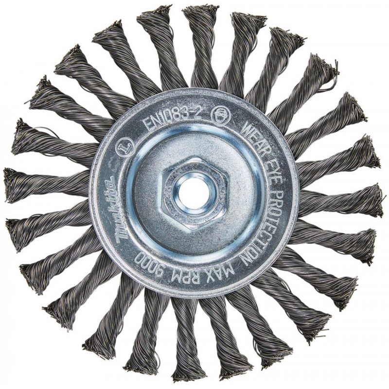 MAKITA D-45761 Kotoučový kartáč z ocelového drátu,splétaný drát 0,5mm,150mm MAKITA D-45761 Kotoučový kartáč z ocelového drátu,splétaný drát 0,5mm,150mm