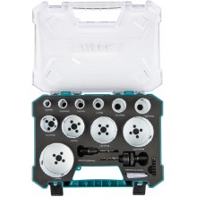 MAKITA D-82959 Sada děrovek BiM 14ks v plastovém kufru